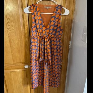 Blue and Orange Size Small Dress